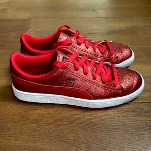 Puma; Basket Holiday Glitz Jr